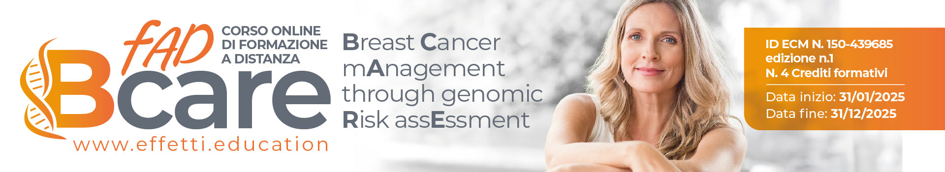 BCARE - Breast Cancer mAnagement through genomic Risk assEssment